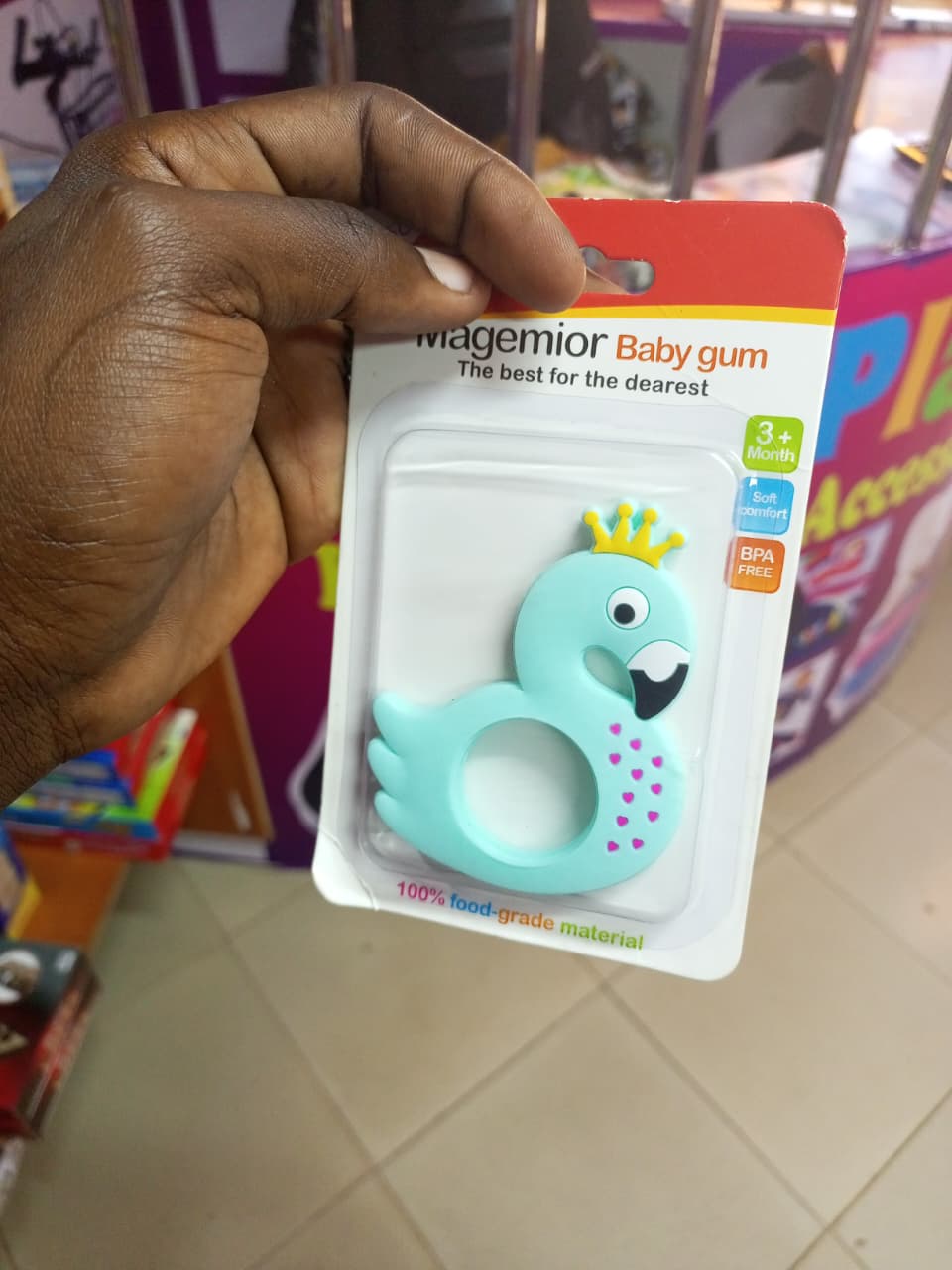 Baby gum teether