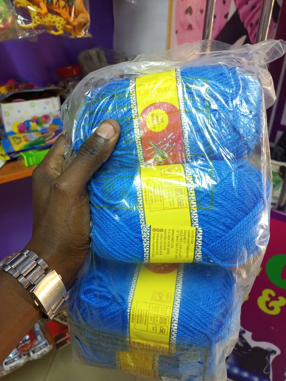 Thick thread