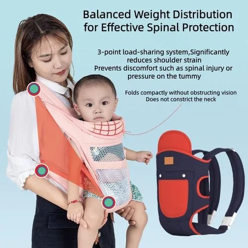 Homarom Baby Soft Carriers Adjustable Strap Baby Sling Front And Rear Baby Carriers Baby Backpacks